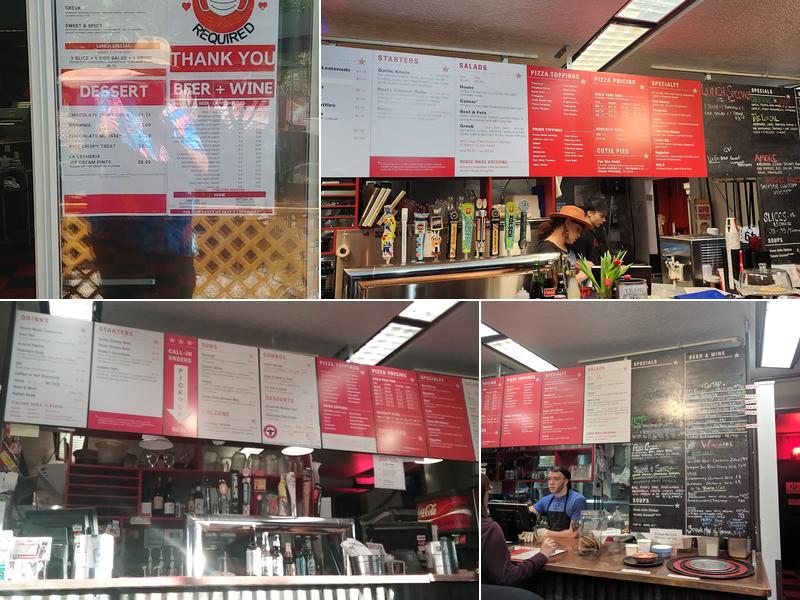 Back Road Pizza Menu