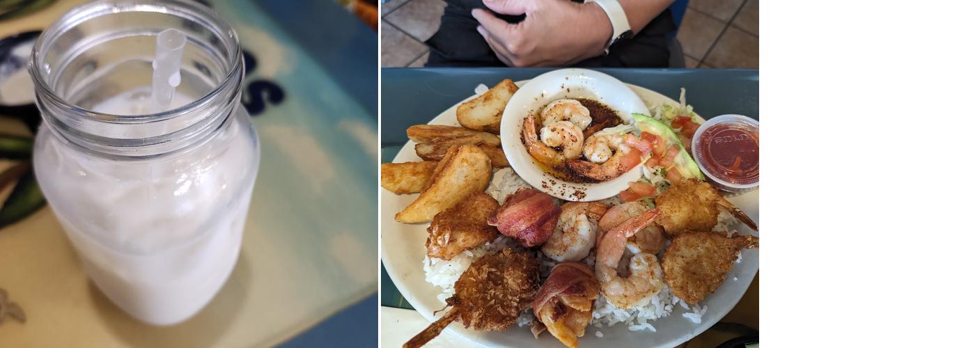 Mariscos La Playa Menu