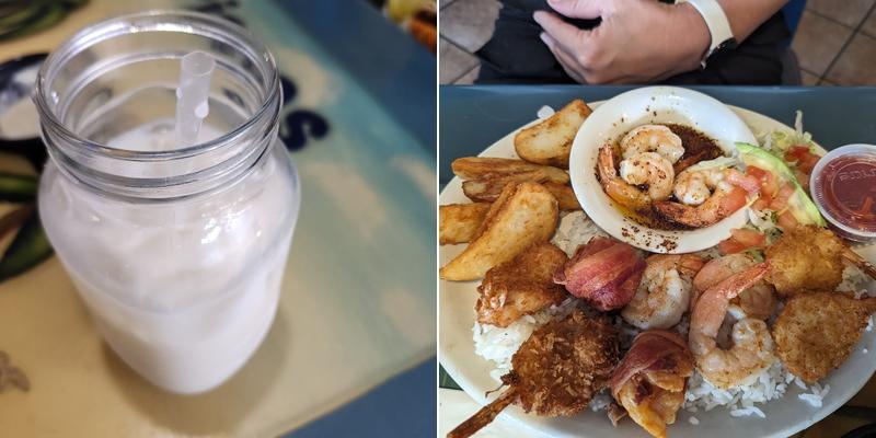 Mariscos La Playa Menu