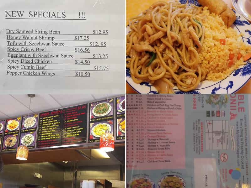 Double Dragon Menu