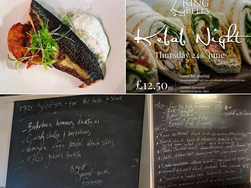 The Ring of Bells Menu