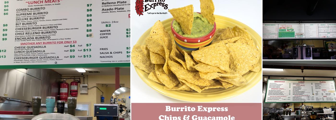Burrito Express Menu