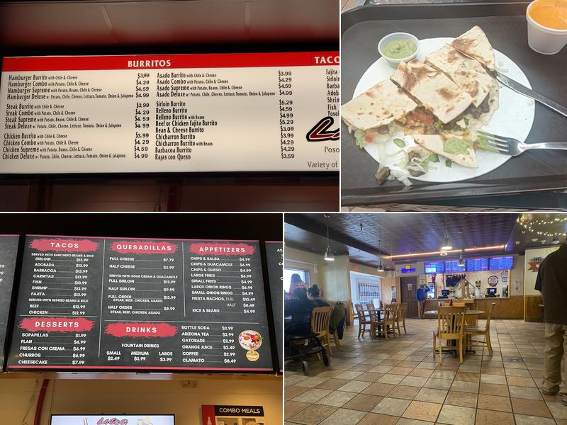 La Salsa Restaurant Menu