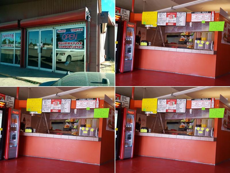 Burrito Factory 1731 SE Main St, Roswell