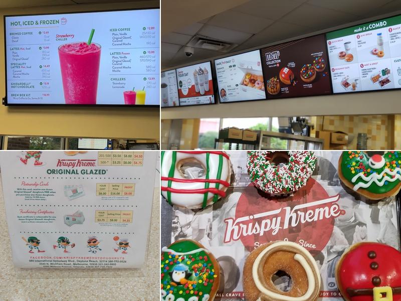 Krispy Kreme Menu