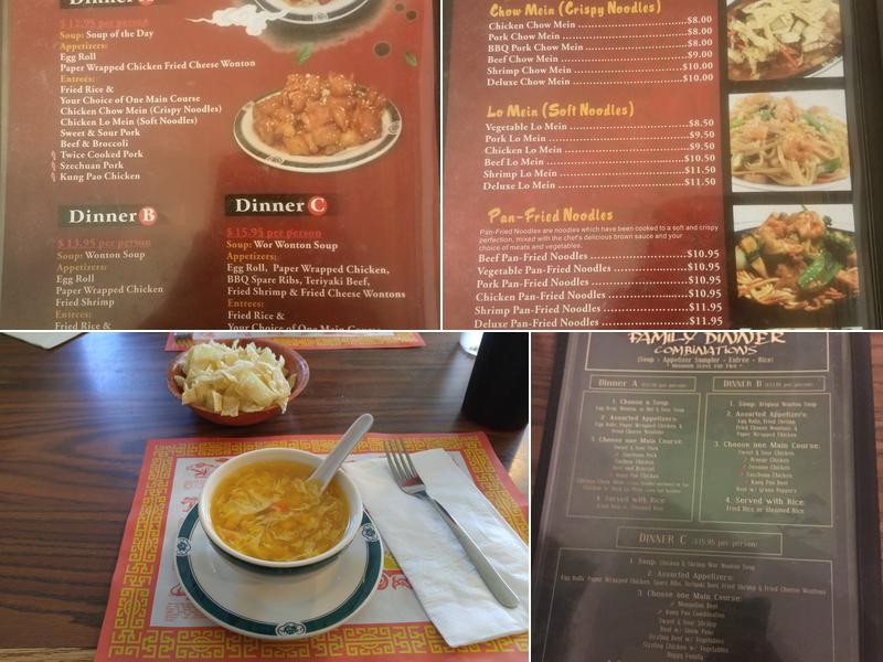 Long Dragon Menu