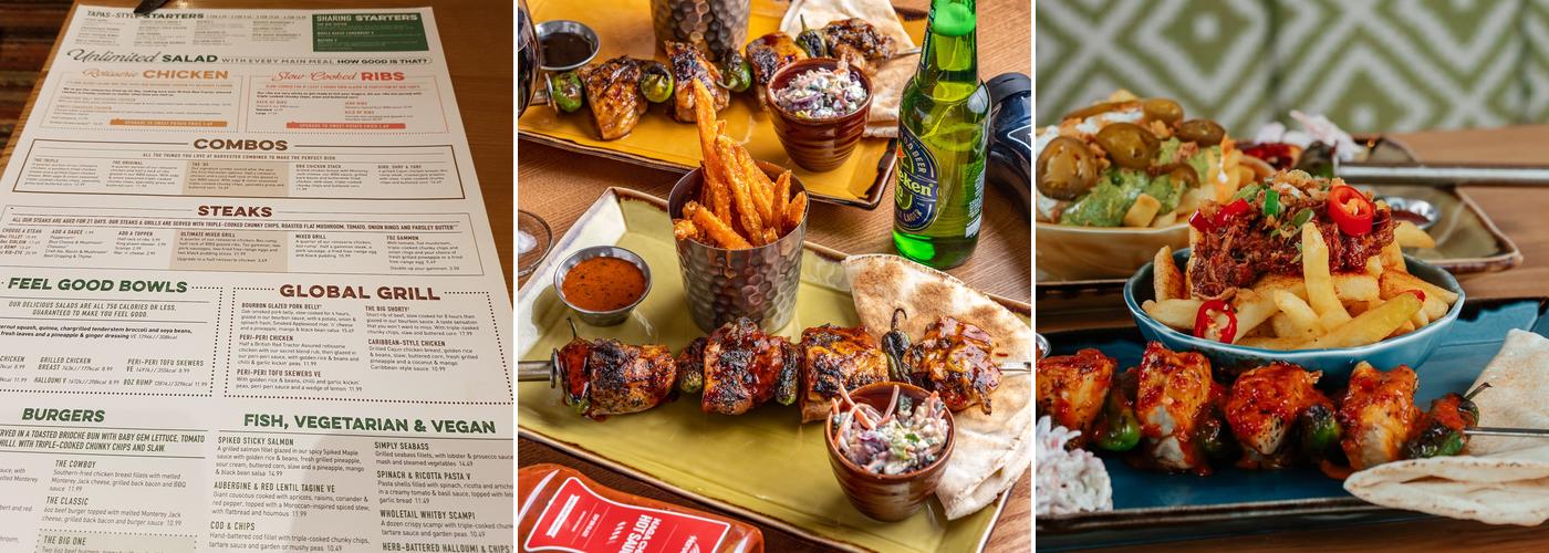 Greyhound Romford Menu