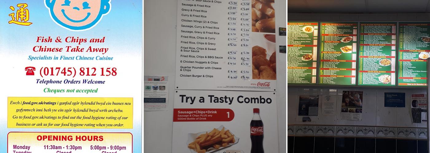 Tai Wing Express Menu