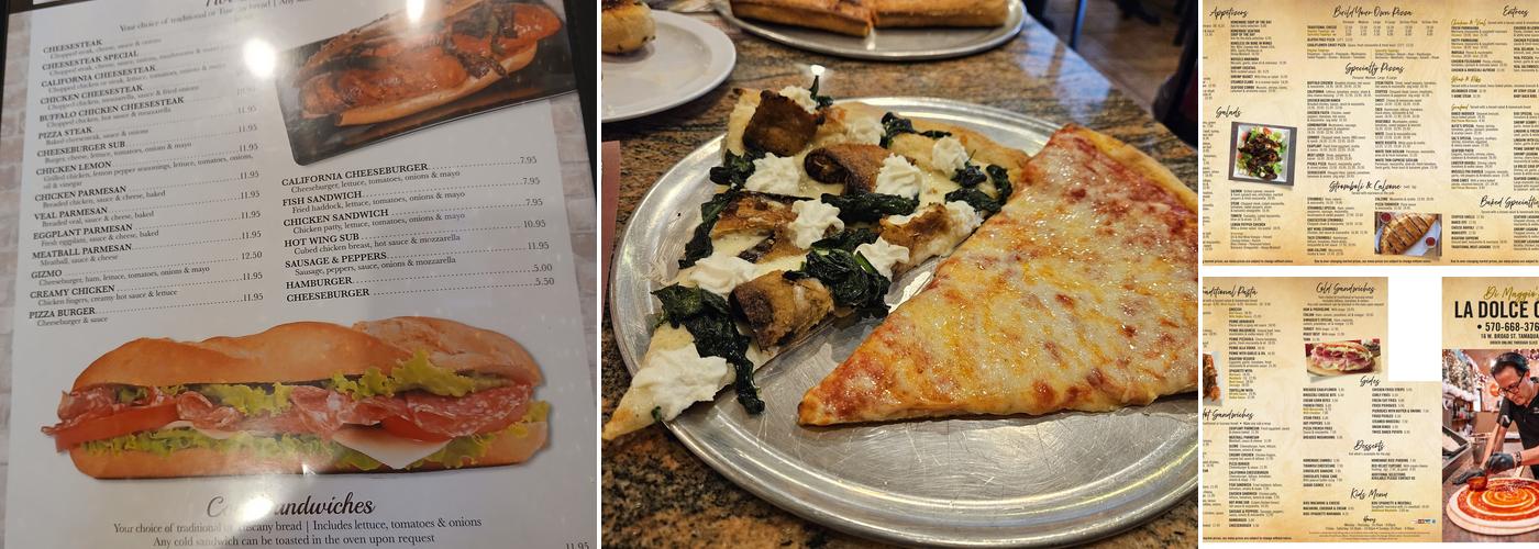 La Dolce Casa - DiMaggio's Menu