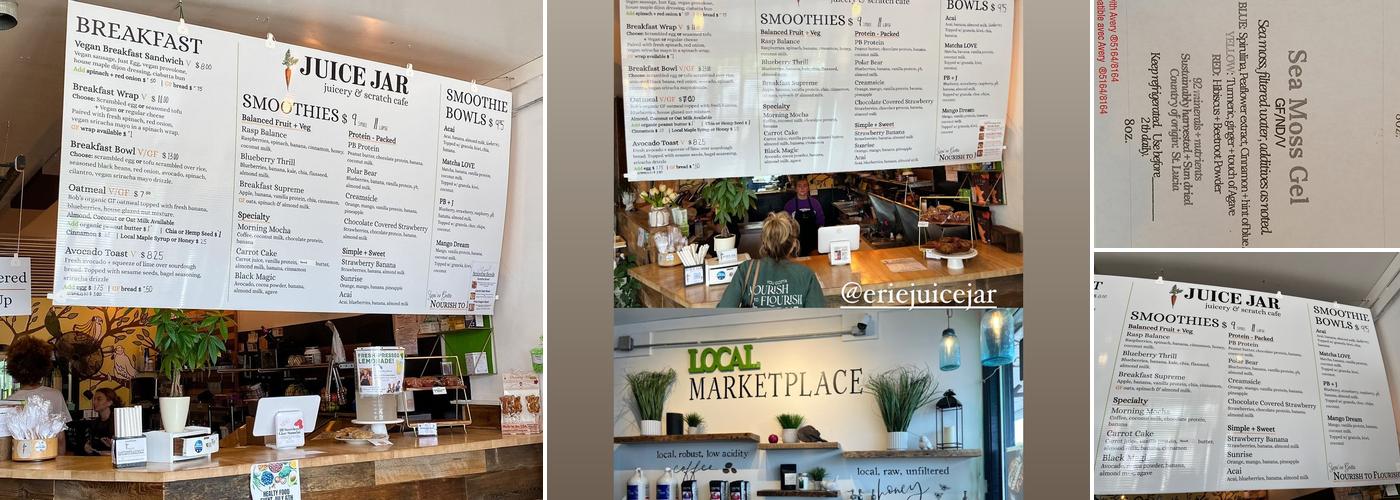 The Juice Jar Menu