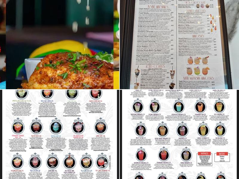 Sugar Factory - Foxwoods Menu