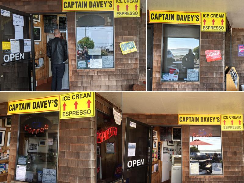 Captain Davey’s Coffee and Ice Cream