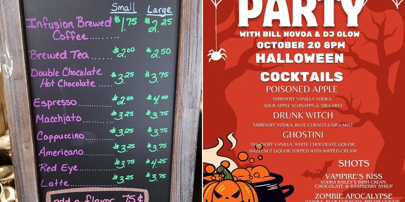 Java & More Menu
