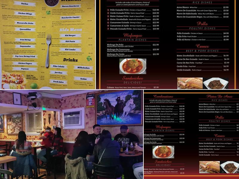 El Ranchito Bar and Grill Menu