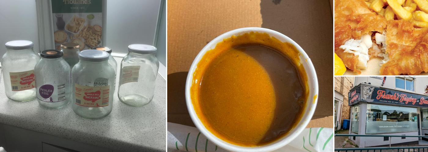 Franks Frying in Dawlish