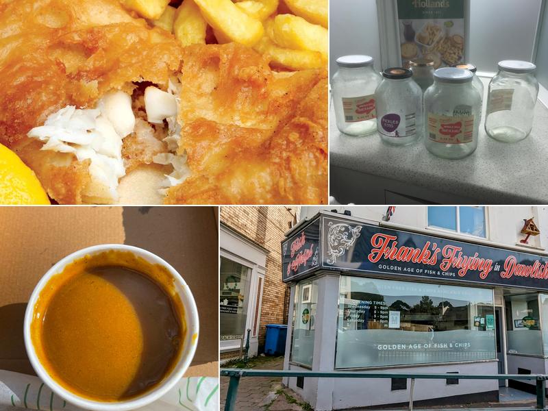 Franks Frying in Dawlish
