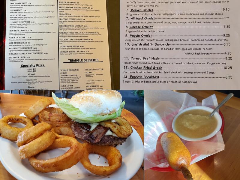 Triangle Restaurant Menu