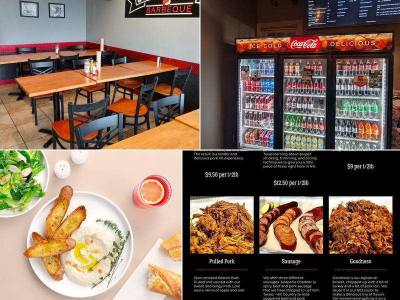 Smokeshow Barbeque Menu