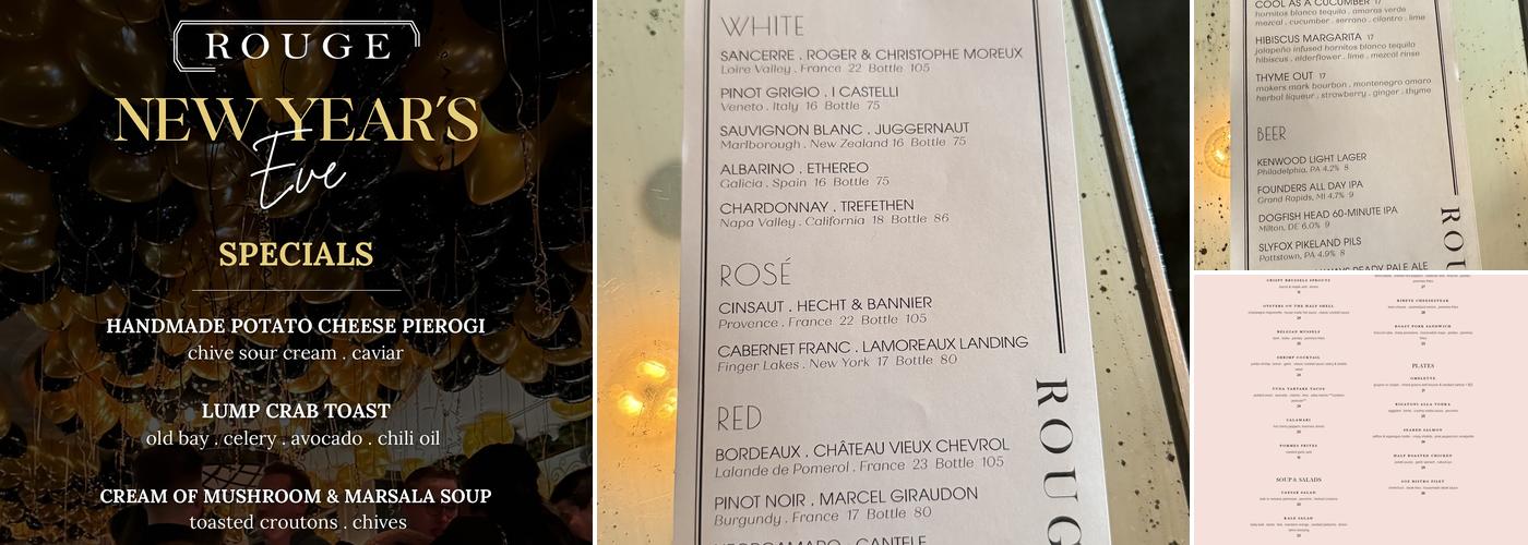 Rouge Menu