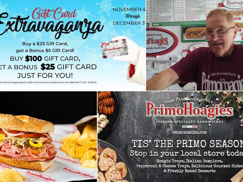 PrimoHoagies Menu