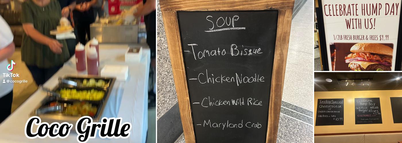 Coco Grille Menu