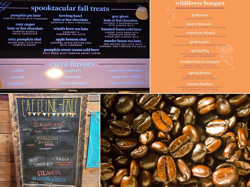 Bantam Coffee Roasters (formerly Eighty-Two Cafe) Menu