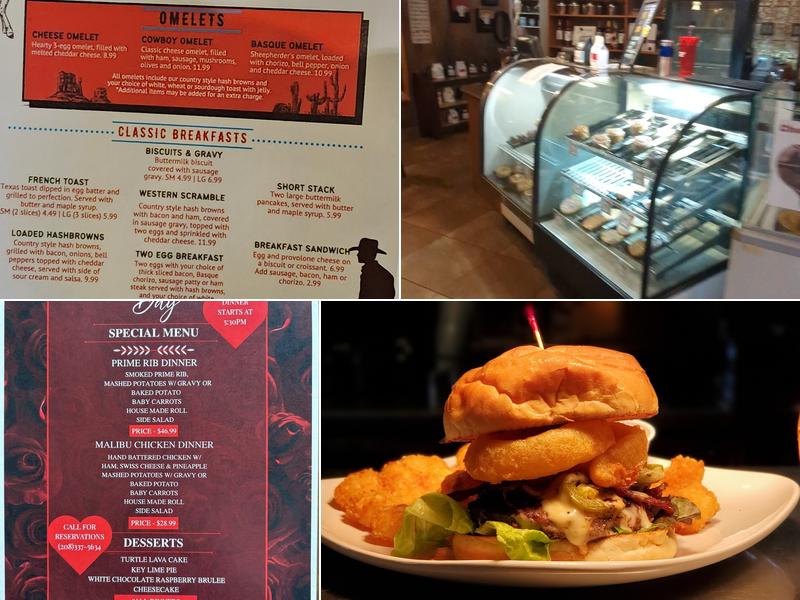 Moxie Java Bistro Menu