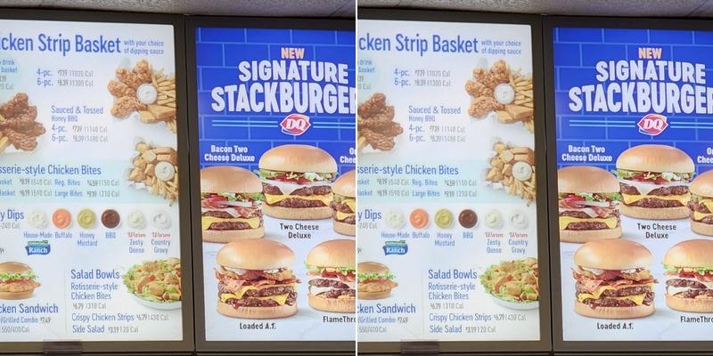 Dairy Queen Grill & Chill Menu