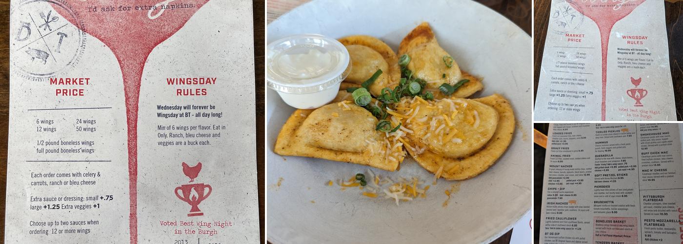 Bigham Tavern Menu