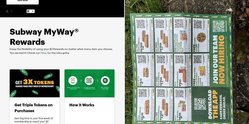 Subway Menu