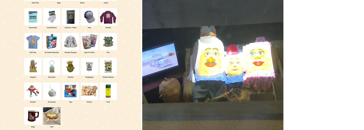 Idaho Potato Museum & Potato Station Cafe Menu