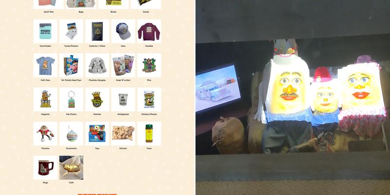 Idaho Potato Museum & Potato Station Cafe Menu