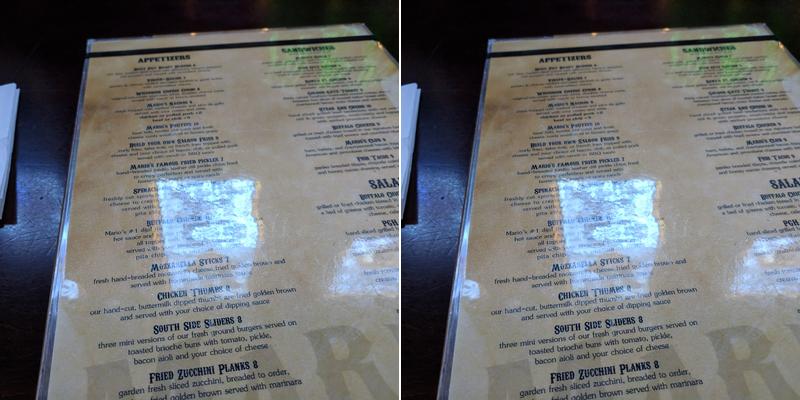 Mario's South Side Saloon Menu