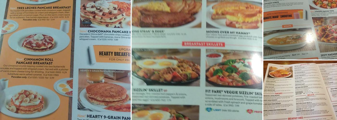 Denny's Menu