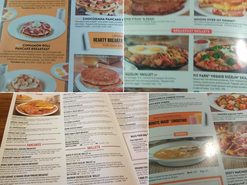 Denny's Menu