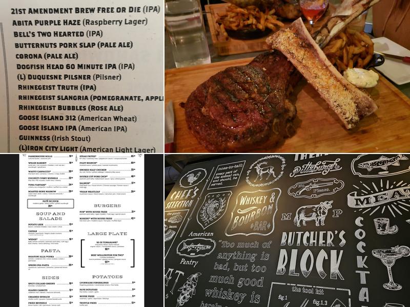 Meat & Potatoes Menu