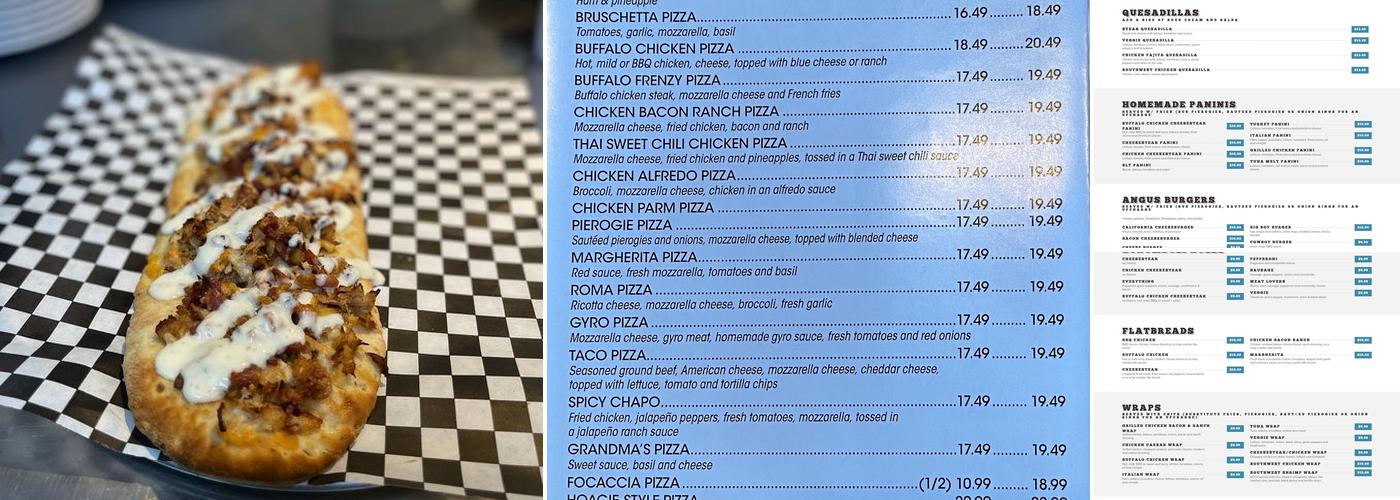 Jack's Slice Menu
