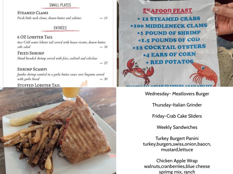 Ringers Roost Menu