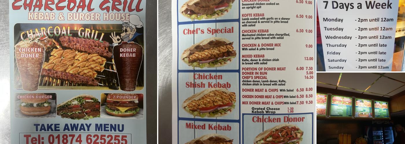 Brecon Kebab House Menu