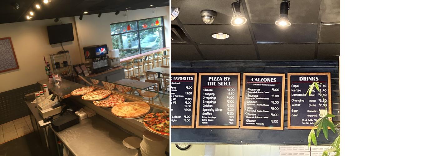 Christian's Pizza Menu