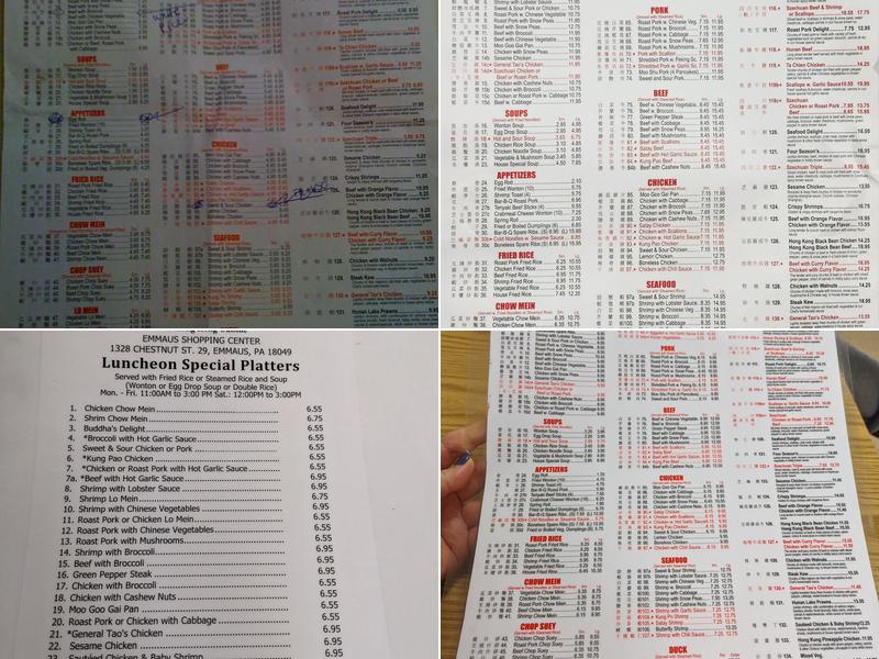 Lingnan Menu