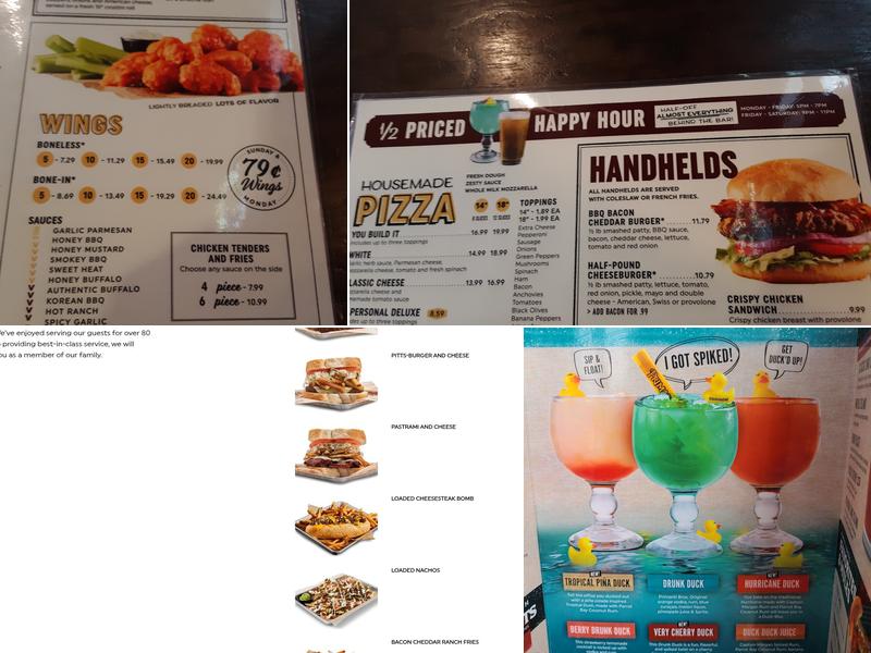 Primanti Bros. Restaurant and Bar Erie Menu