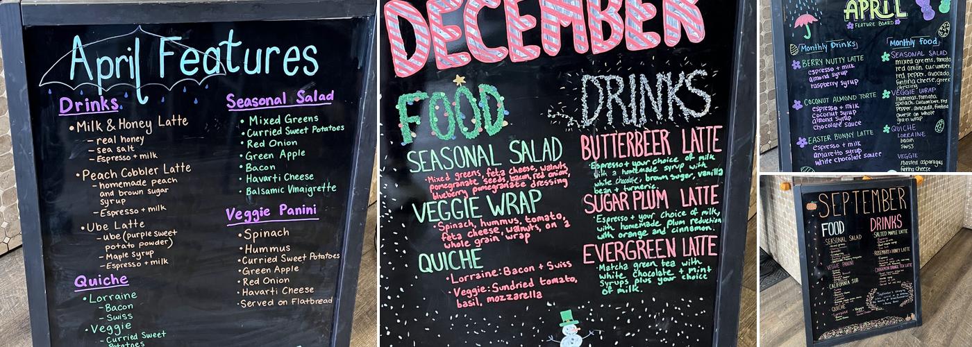 Brew Ha Ha at the Colony Menu