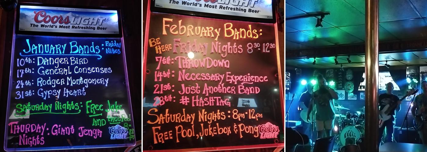 Last Shot Bar & Grill Menu