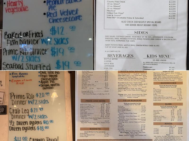 Wagon Wheel Bar & Grill Menu
