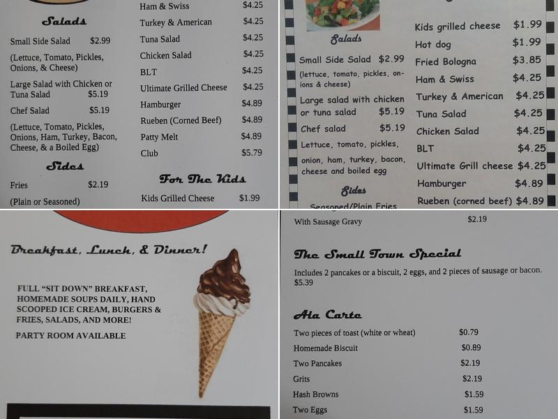 Amjenns Soups & Scoops Menu