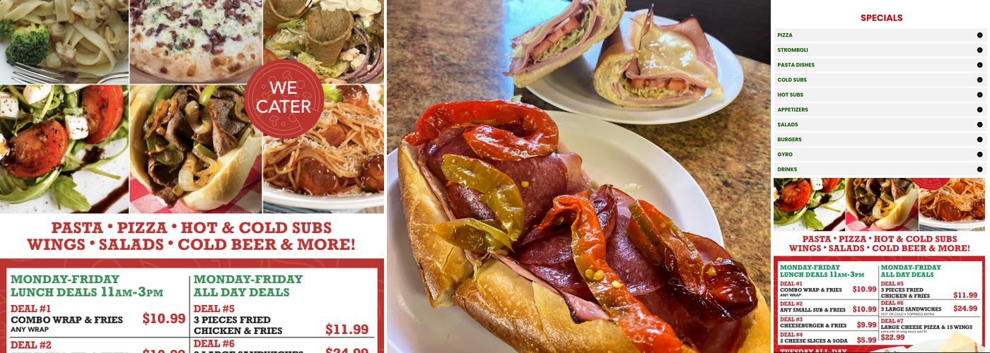 Rocky's Pizza Ltd Menu