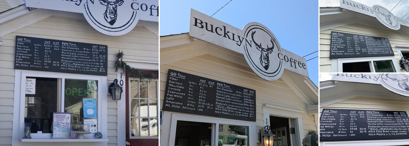 Bucklyn Coffee Menu