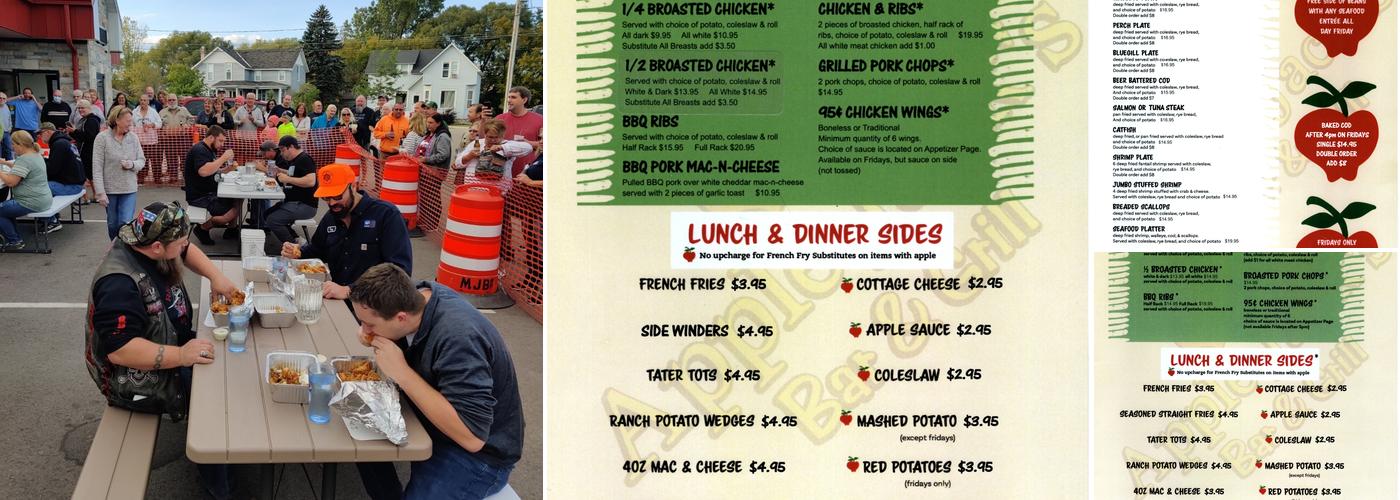 Applejack's Restaurant & Pub Menu