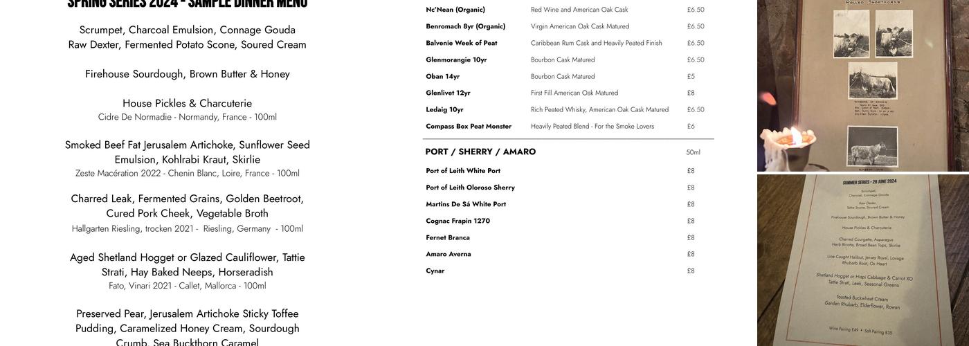 The Free Company Menu